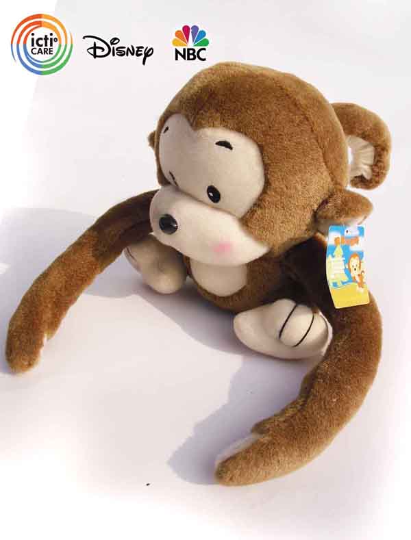 長臂猴絨毛玩具布偶