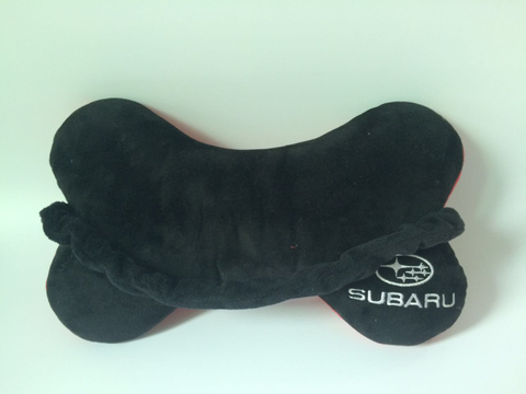 骨頭造型汽車頸枕-logo客製化訂作