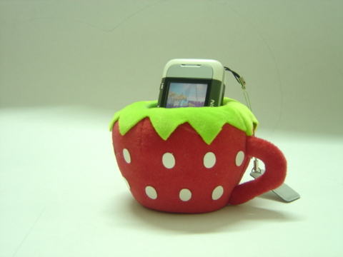 杯子造型手機座