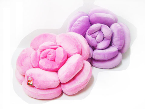 玫瑰花抱枕
