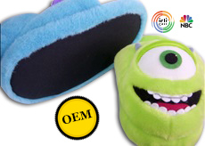 卡通動物造型拖鞋