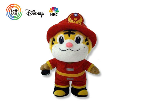消防員絨毛玩具布偶