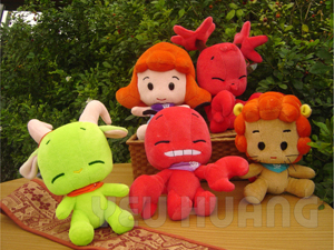 星座娃娃毛絨玩具