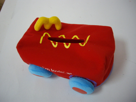 公司LOGO造型面紙套客製化訂作