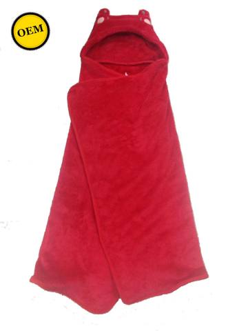 動物造型懶人披肩毯