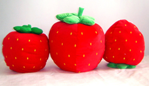 草莓抱枕-客製化訂作