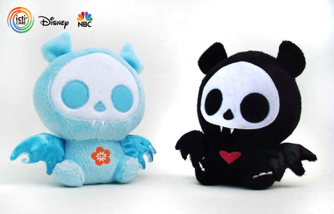 骷髗獸毛絨玩具公仔