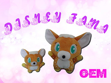 小鹿毛絨玩具公仔玩偶