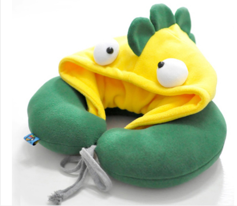 動物造型連帽U形枕