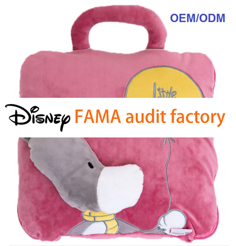 三用抱枕毯子，三合一空調毯，暖手抱枕被子兩用-logo客製化訂作定制