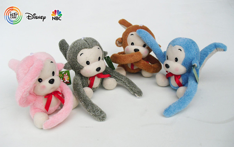 長臂猴絨毛玩具布偶