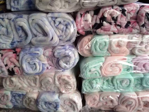 水貂絨印花毛毯-公司logo客製化訂製