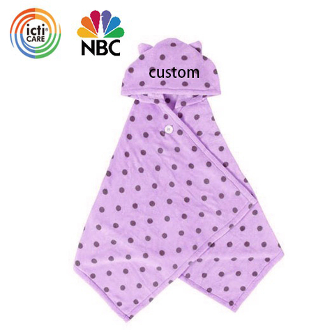 雙面絨懶人抱枕毯，披肩午睡電腦上網膝蓋毯子-logo客製化訂作定制