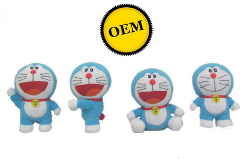 哆拉A夢毛絨玩具