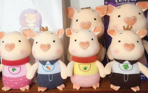 小豬絨毛布偶