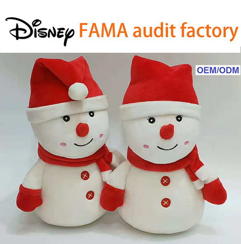 聖誕雪人毛絨玩具