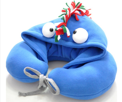 有帽子連帽U形枕