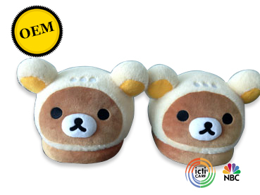 造型卡通大頭家居拖鞋